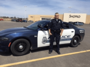 Officer Hartwig, Monroe Police Department, MPD, Wisconsin, Shopko, Drug Take Back event