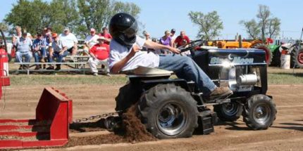 Tractor Pull at Covered Bridge Days in Brodhead, Wisconsin